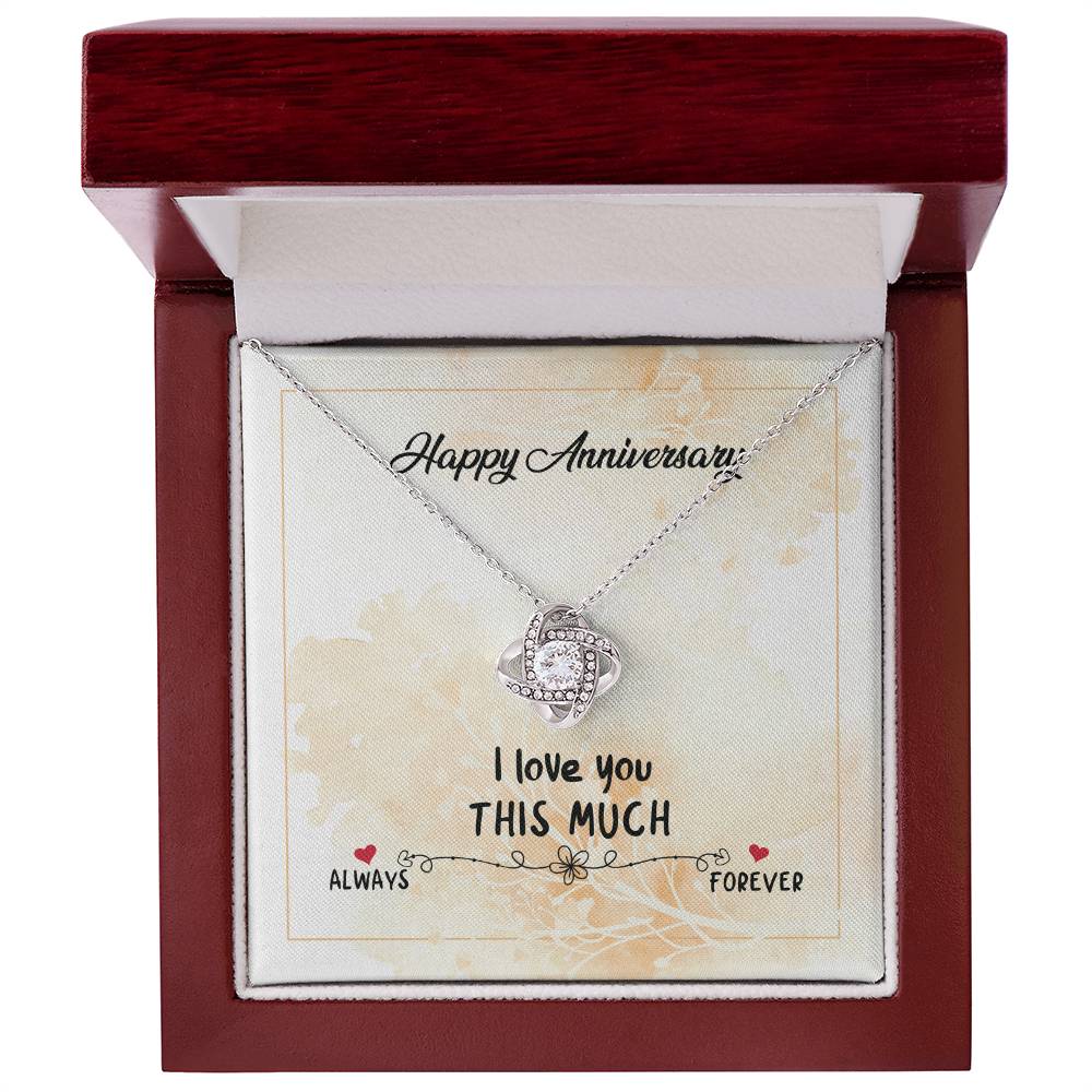 Happy Anniversary - Love Knot Necklace - Avioria