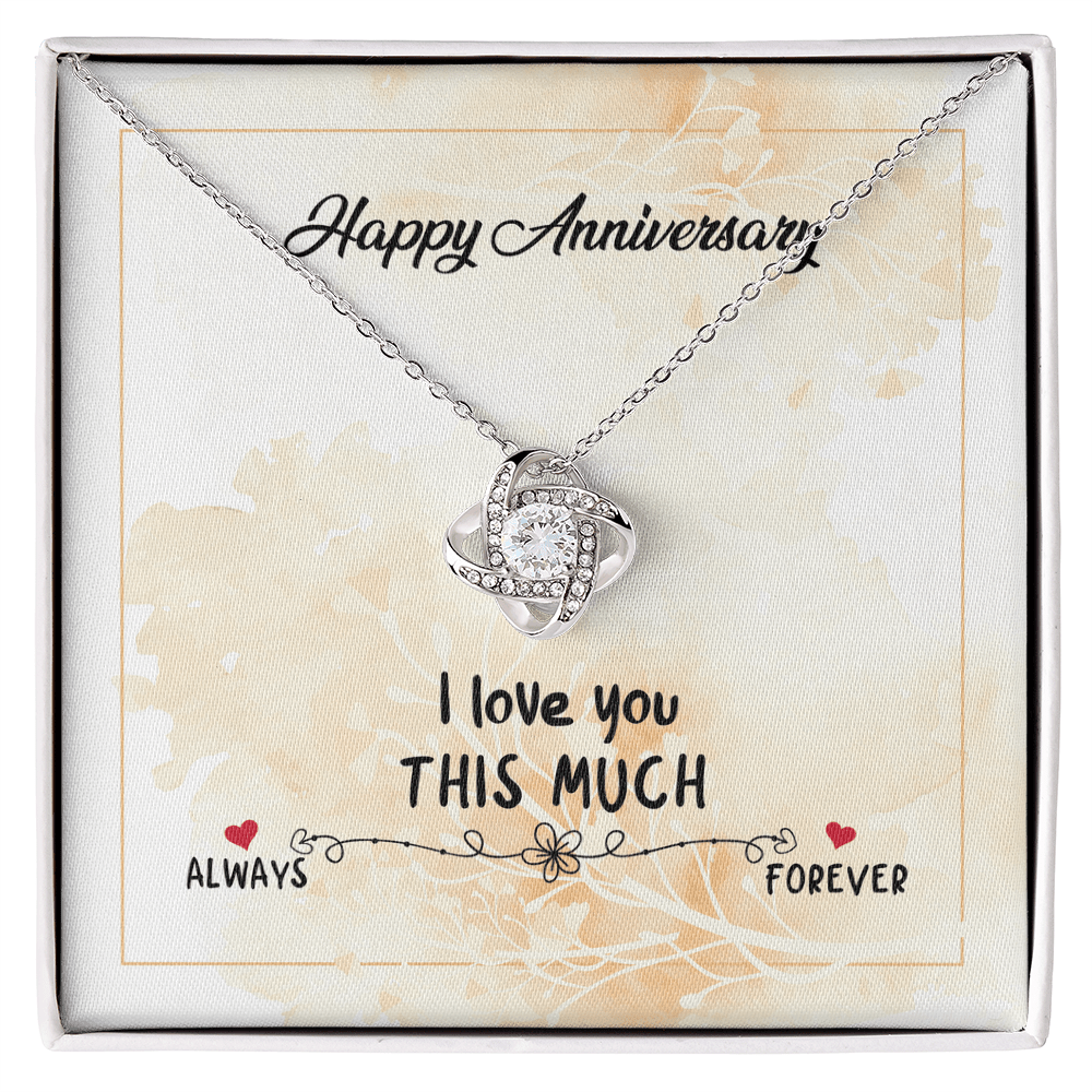 Happy Anniversary - Love Knot Necklace - Avioria