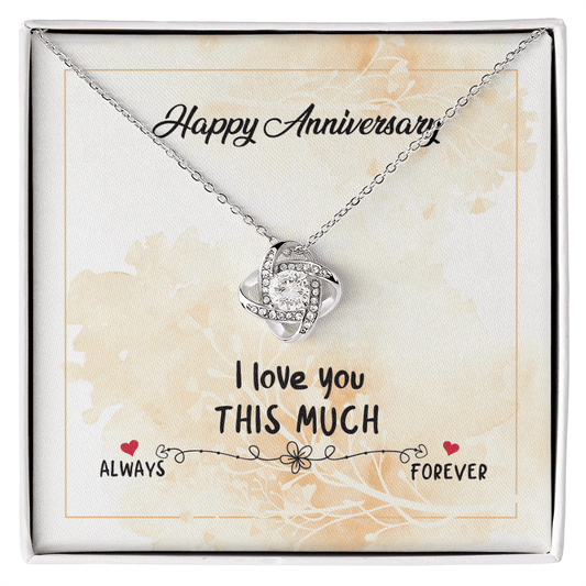Happy Anniversary - Love Knot Necklace - Avioria