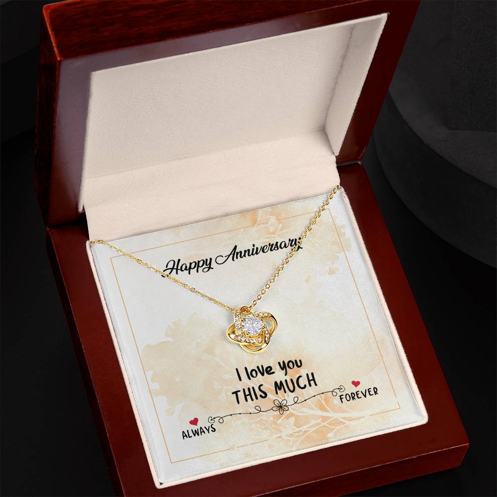 Happy Anniversary - Love Knot Necklace - Avioria