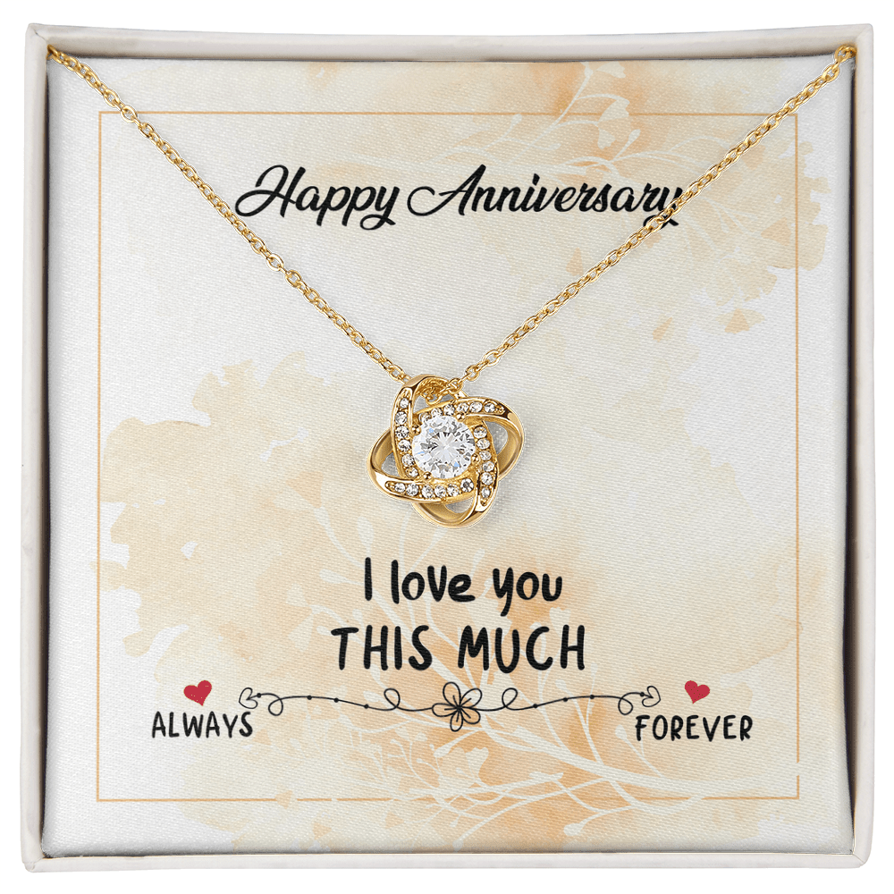 Happy Anniversary - Love Knot Necklace - Avioria