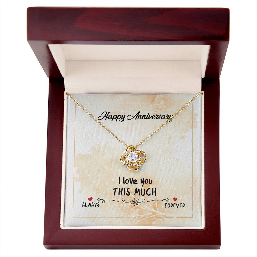Happy Anniversary - Love Knot Necklace - Avioria