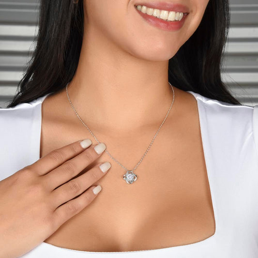 To My Beautiful Wife – Truckers' Love Message With Necklace - Avioria