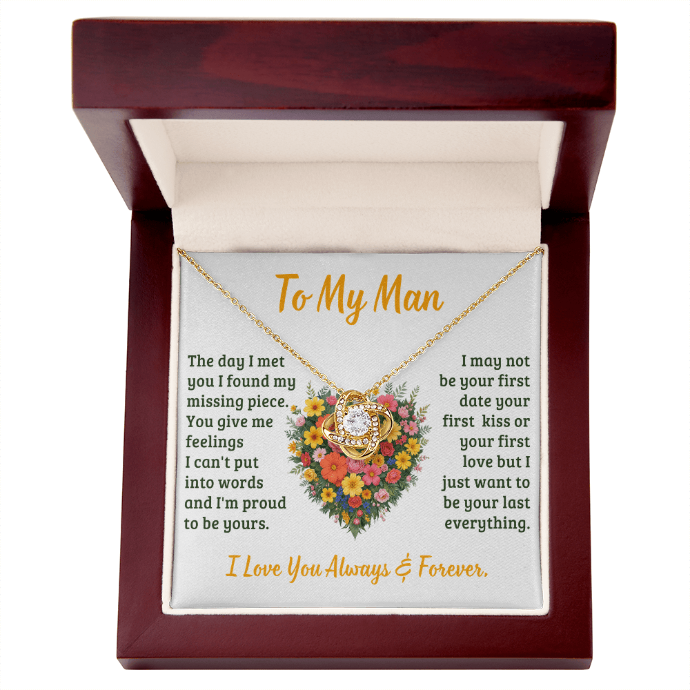 To My Daughter - YOU ARE MY BEST FRIEND - Love Knot Necklace - Avioria