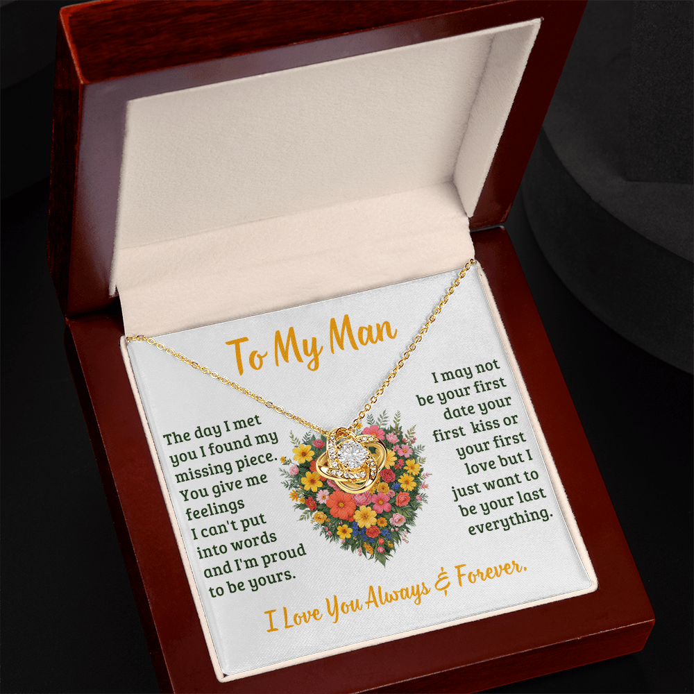 To My Daughter - YOU ARE MY BEST FRIEND - Love Knot Necklace - Avioria